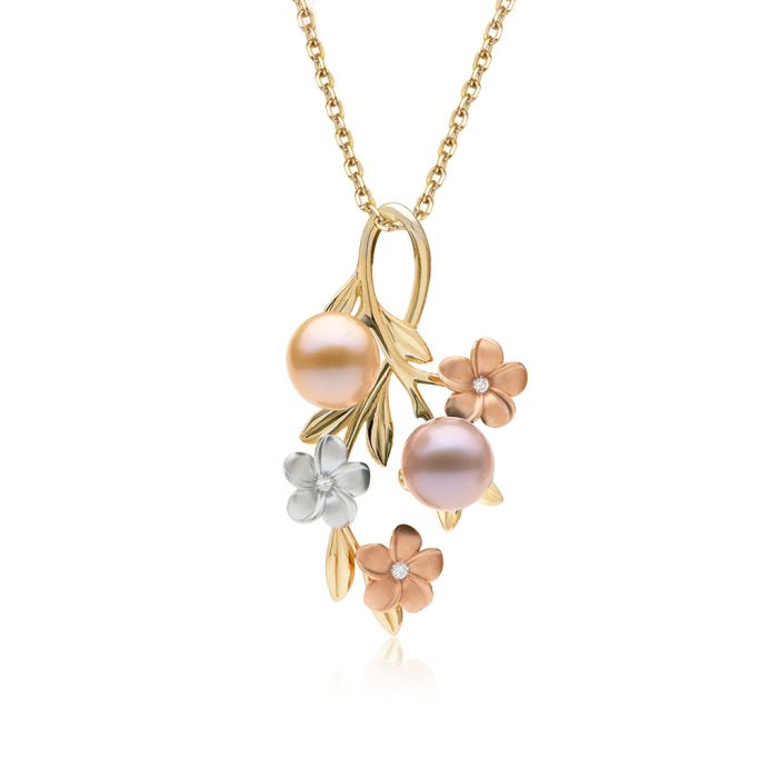 Bloom Flower Pendant Necklace