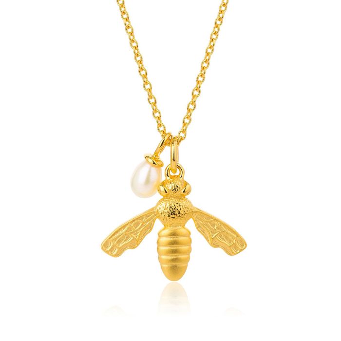 Bee Pendant Necklace