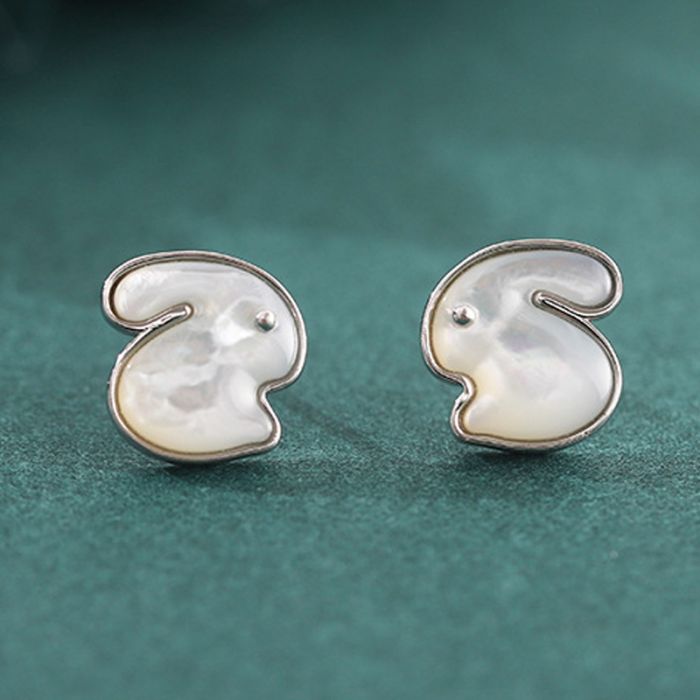 Rabbit Stud Earrings