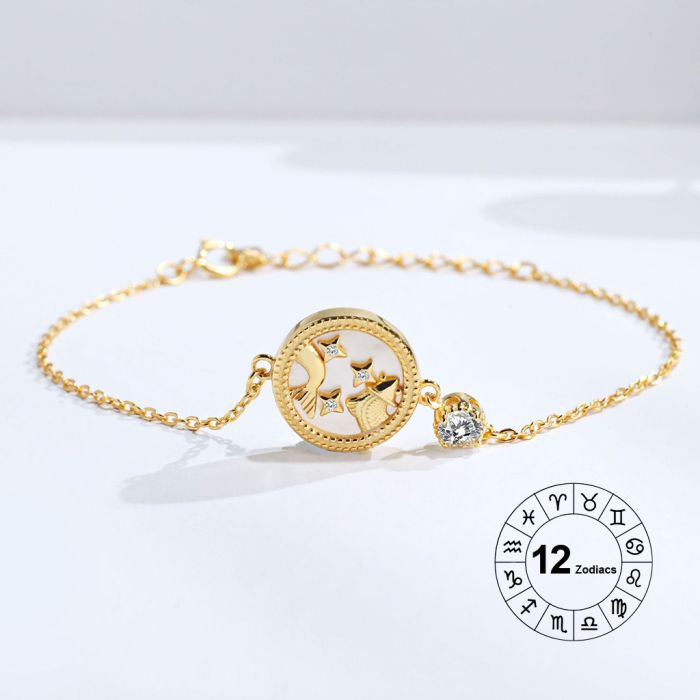 Pisces Zodiac Bracelet