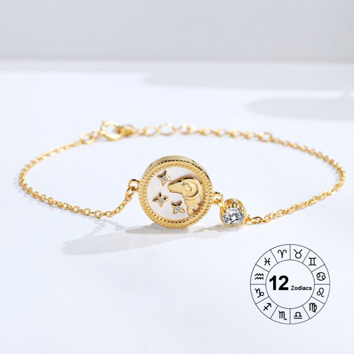 Aries Zodiac Bracelet