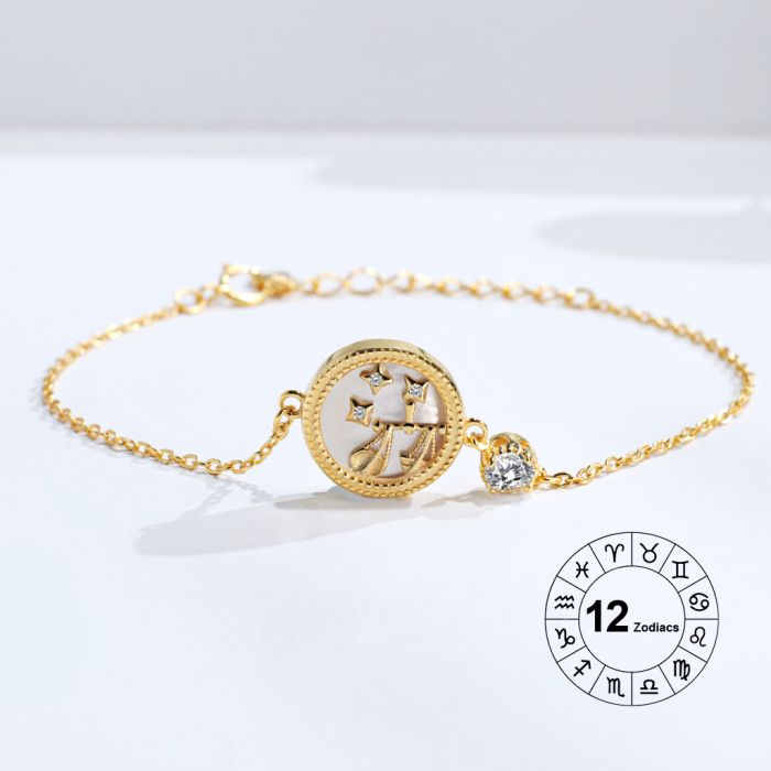 Libra Zodiac Bracelet