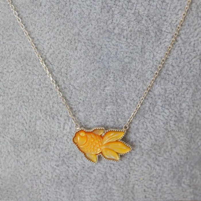 Fish Pendant Necklace