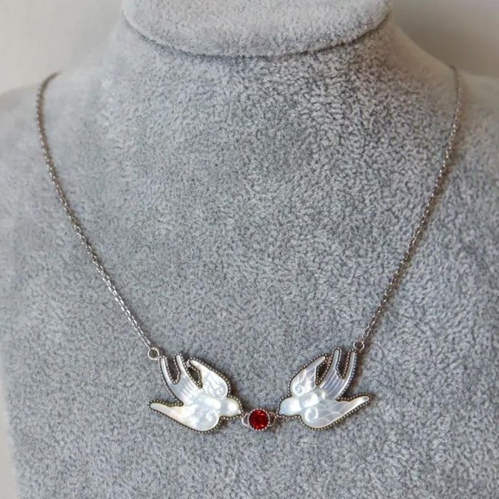 Swallows Pendant Necklace