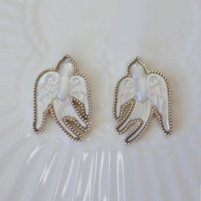 Swallow Stud Earrings