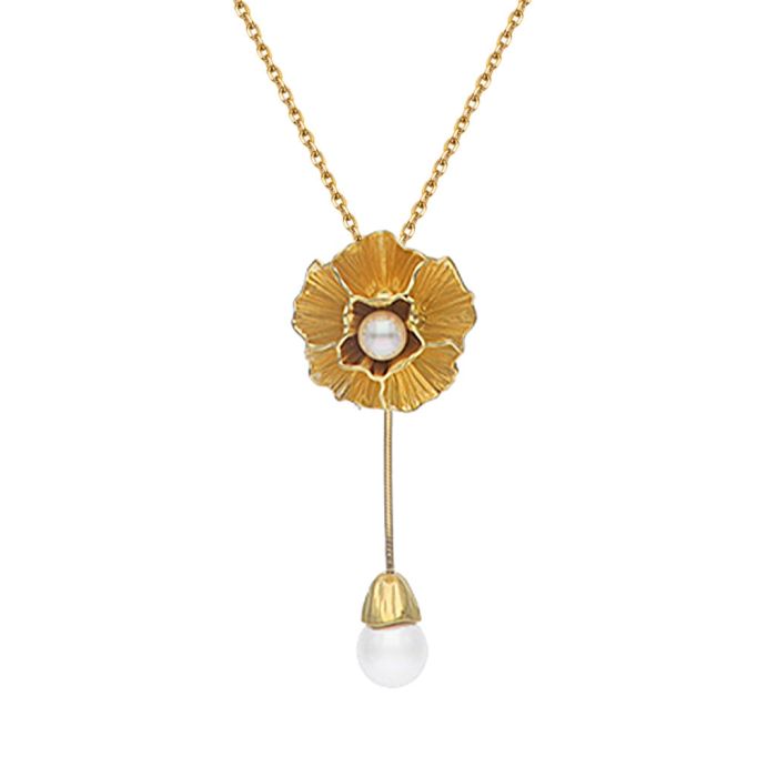 Flower Pendant Necklace