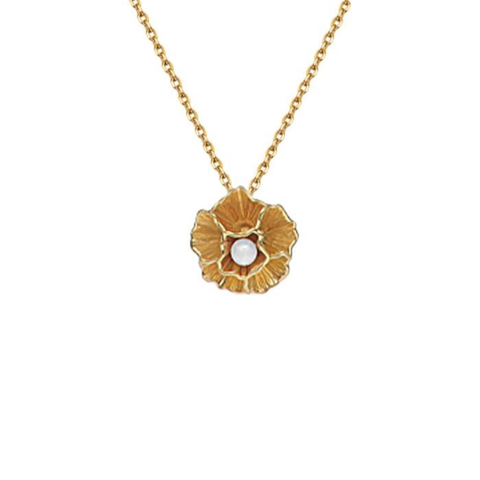 Flower Pendant Necklace