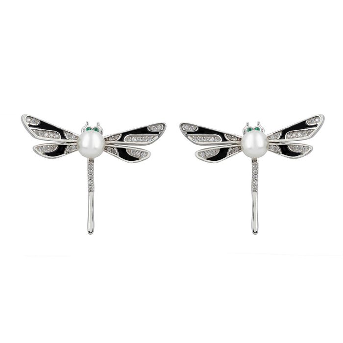 Dragonfly Drop Earrings