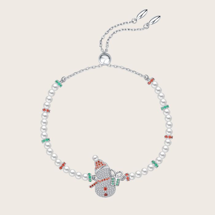 Snowman Strand Bracelet