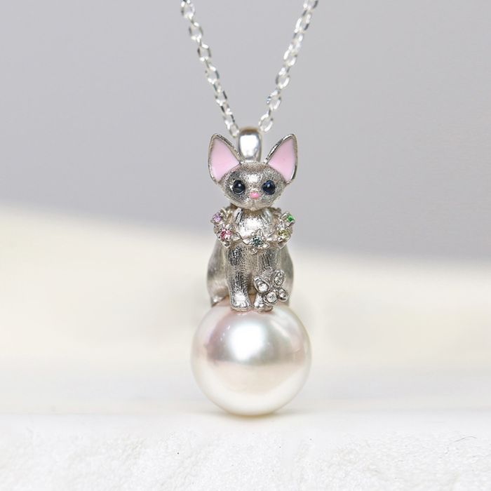 Cute Cat Pendant Necklace