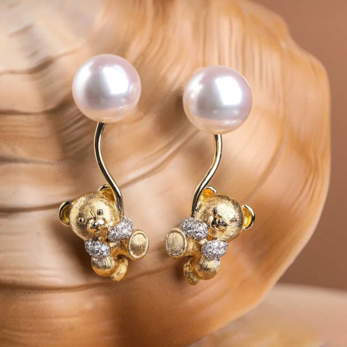 Balloon Bear Stud Earrings