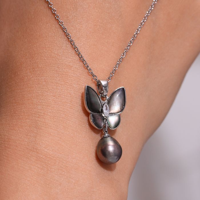 Butterfly Pendant Necklace