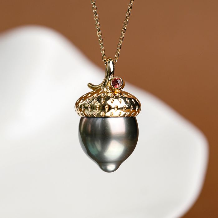 Acorn Pendant Necklace